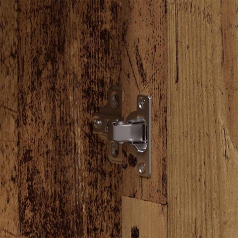 VidaXL Zestaw mebli łazienkowych 3 pcs Brązowy Materiał drewnopochodny