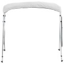 VidaXL Bimini z siatkowymi ściankami, 4 pałąki, 243x(170-182)x137 cm