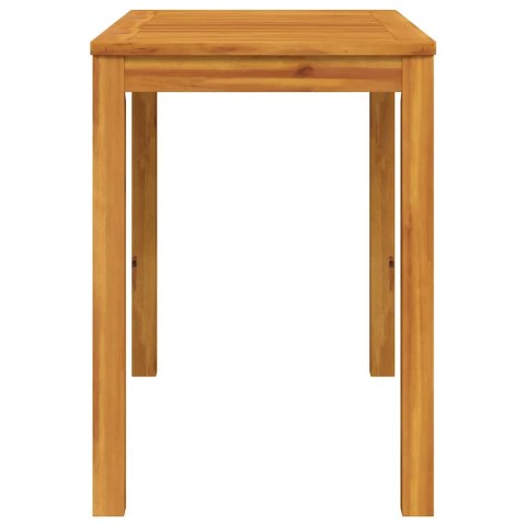 VidaXL Ogrodowy stół jadalniany, 110x55x75 cm, lite drewno akacjowe