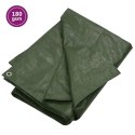 PLANDEKA PŁACHTA 180 G/M² 6X8M ZIELONA HDPE