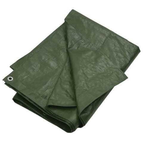 PLANDEKA PŁACHTA 180 G/M² 6X8M ZIELONA HDPE