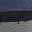VidaXL Bimini z siatkowymi ściankami, 4 pałąki, 243x(200-213)x137 cm