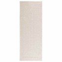 VidaXL Dywan "ZIZUR" kremowy Wygląd juty Do wewnątrz i na zewnątrz