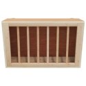 PAŚNIK DLA KRÓLIKA 37X18,5X23 CM LITE DREWNO JODŁOWE