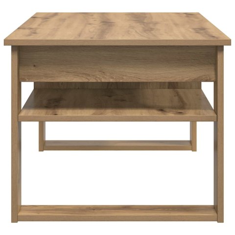 VidaXL Stolik kawowy Dąb rzemieślniczy 96 x 54 x 44 cm