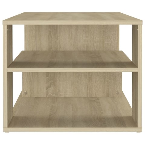 VidaXL Stolik kawowy, dąb sonoma 100x50x40 cm materiał drewnopochodny