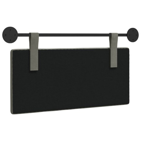 ZAGŁÓWEK WISZĄCY TKANINA SZTRUKSOWA PROSTOKĄTNY 100X55 CM