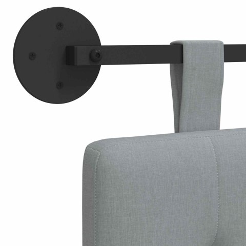 ZAGŁÓWEK WISZĄCY TAPICEROWANY ŚCIENNY 130 CM POLIESTER