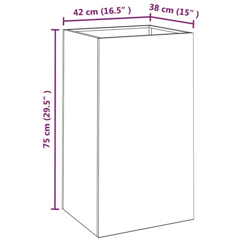DONICA 42X38X75CM STAL KORTENOWSKA