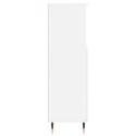 VidaXL Szafka łazienkowa, biała, 30x30x100 cm, materiał drewnopochodny