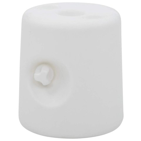 VidaXL Plastikowe obciążniki do namiotu ogrodowego, 4 szt., PE, białe