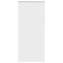 VidaXL Roleta zaciemniająca 104,4x230 cm Szerokość tkaniny 100 cm biała