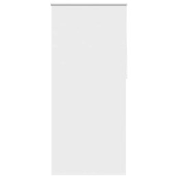 VidaXL Roleta zaciemniająca 104,4x230 cm Szerokość tkaniny 100 cm biała
