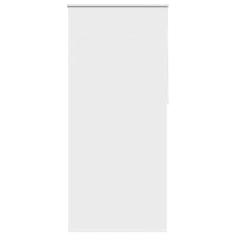 VidaXL Roleta zaciemniająca 104,4x230 cm Szerokość tkaniny 100 cm biała