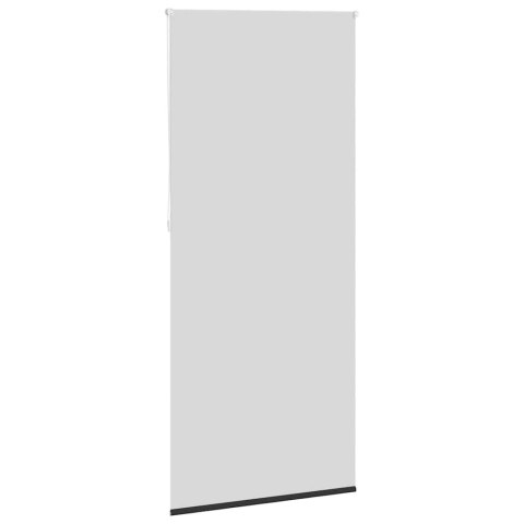 VidaXL Roleta zaciemniająca 84,4x230 cm Szerokość tkaniny 80 cm czarna