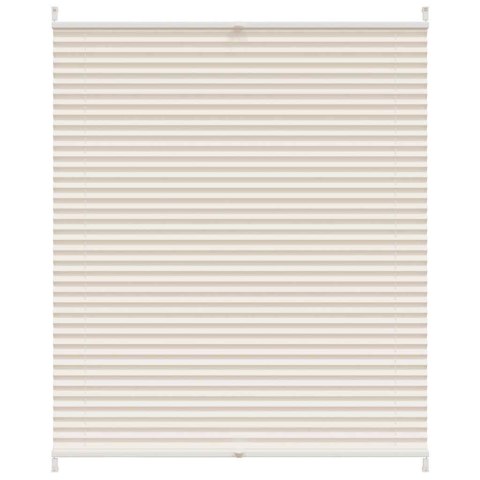 Roleta plisowana, kremowa (100x150cm)