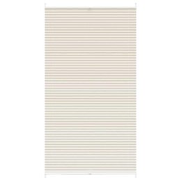 Roleta plisowana, kremowa (100x200cm)