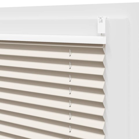 Roleta plisowana, kremowa (100x200cm)