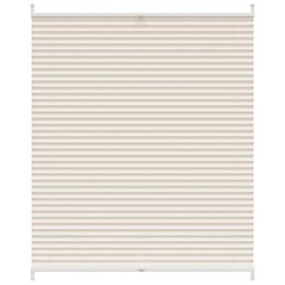 Roleta plisowana, kremowa (110x125cm).