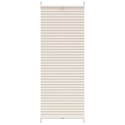 Roleta plisowana, kremowa (40x100cm)