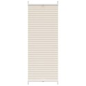 Roleta plisowana, kremowa (40x125cm).