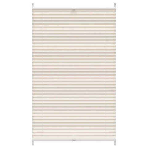 Roleta plisowana, kremowa (70x150 cm)
