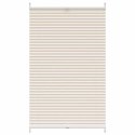 Roleta plisowana, kremowa (90 x 125 cm).