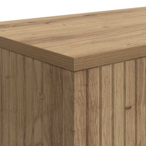 VidaXL Konsola Dąb Rzemieślniczy 155 x 29 x 74 cm Drewno inżynieryjne