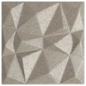 VidaXL Panele ścienne 12 pcs Beton diamentowy 50 x 50 cm Pianka XPS