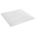 VidaXL Panele ścienne 12 pcs Biały Kamień 50 x 50 cm Pianka XPS