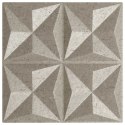 VidaXL Panele ścienne 24 pcs Beton origami 50 x 50 cm Pianka XPS