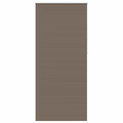 VidaXL Roleta zaciemniająca 124,4x230 cm Szerokość tkaniny 120 cm kolor kawowy