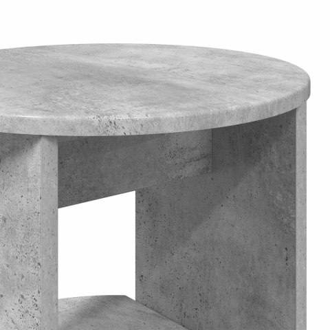 VidaXL Szafka boczna Betonowy Szary 40 x 40 x 100 cm