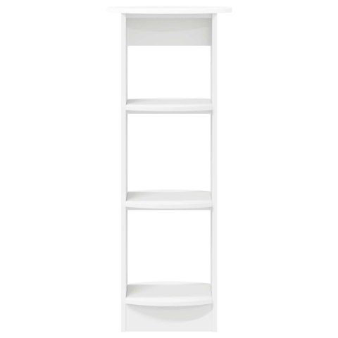 VidaXL Szafka boczna Biały 40 x 40 x 100 cm Drewno inżynieryjne