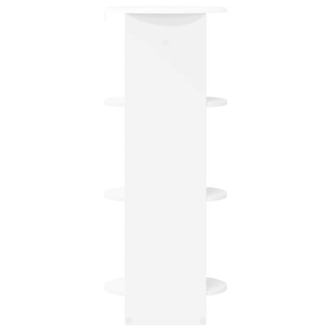 VidaXL Szafka boczna Biały 40 x 40 x 100 cm Drewno inżynieryjne