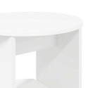 VidaXL Szafka boczna Biały 40 x 40 x 100 cm Drewno inżynieryjne