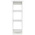 VidaXL Szafka boczna Biały Wysoki Połysk 40 x 40 x 100 cm