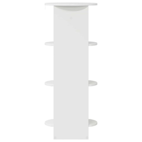 VidaXL Szafka boczna Biały Wysoki Połysk 40 x 40 x 100 cm