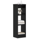VidaXL Szafka boczna Czarny 40 x 40 x 100 cm Drewno inżynieryjne