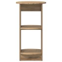 VidaXL Szafka boczna Dąb Rzemieślniczy 40 x 40 x 75 cm