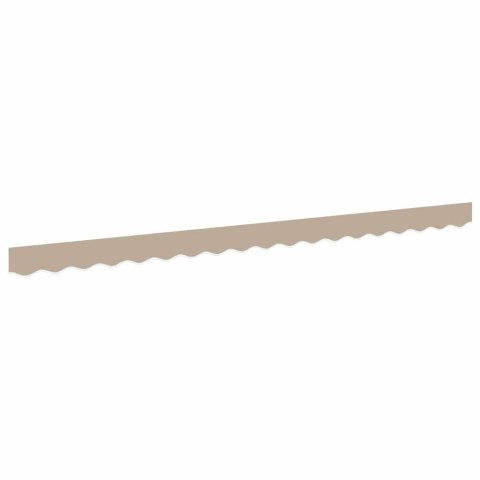 VidaXL Faldra do Markizy Beżowy 380 x 20 cm Płótno