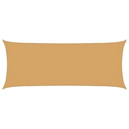 VidaXL Żagiel przeciwsłoneczny, 160 g/m², piaskowy, 2x5 m, HDPE