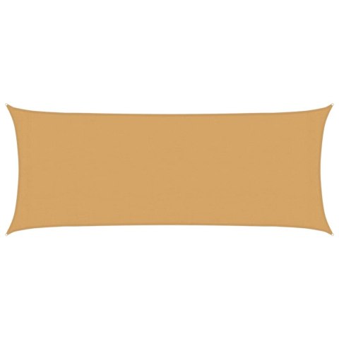 VidaXL Żagiel przeciwsłoneczny, 160 g/m², piaskowy, 2x5 m, HDPE