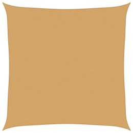 VidaXL Żagiel przeciwsłoneczny, 160 g/m², piaskowy, 4,5x4,5 m, HDPE