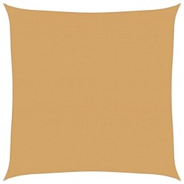 VidaXL Żagiel przeciwsłoneczny, 160 g/m², piaskowy, 7x7 m, HDPE
