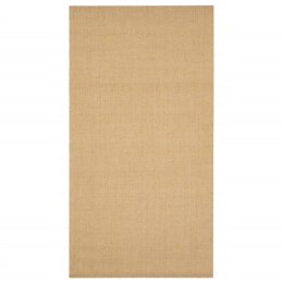 VidaXL Dywanik, naturalny sizal, 80x150 cm, czarny