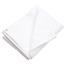VidaXL Plandeka, 260 g/m², 8x12 m, biała, HDPE