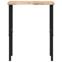 VidaXL Stolik roboczy, 80x60x(73-99,5)cm, prostokątny, drewno akacjowe
