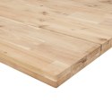 VidaXL Stolik roboczy, 80x60x(73-99,5)cm, prostokątny, drewno akacjowe