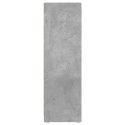 VidaXL Szafka łazienkowa, szarość betonu, 30x30x95 cm, płyta wiórowa